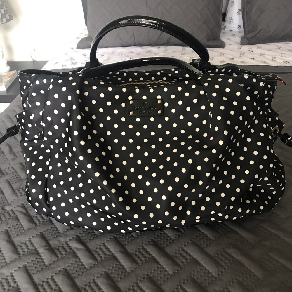 Kate Spade Polka Dot Diaper Bag